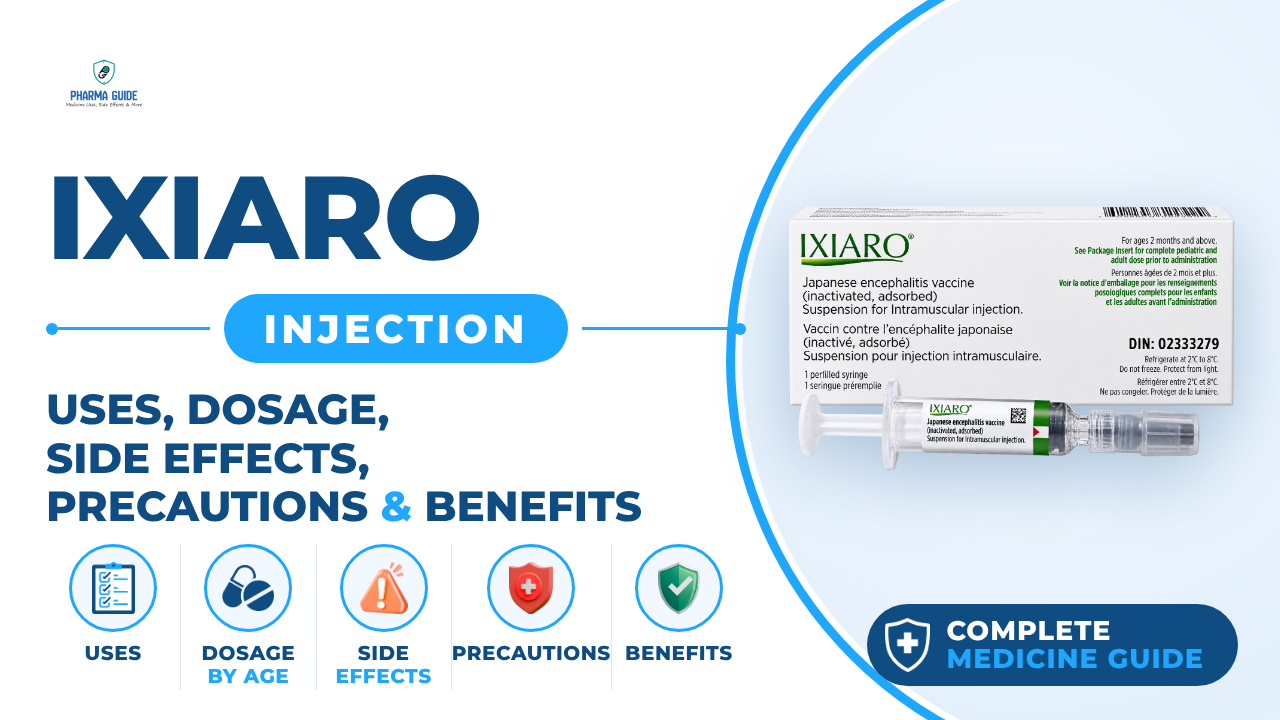 Ixiaro Injection: Uses, Dosage, Side Effects, Precautions and Alternates