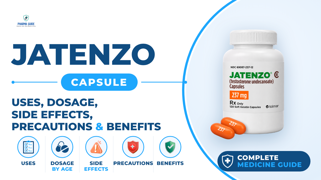 Jatenzo Capsule: Uses, Dosage, Side Effects, Precautions and Alternates