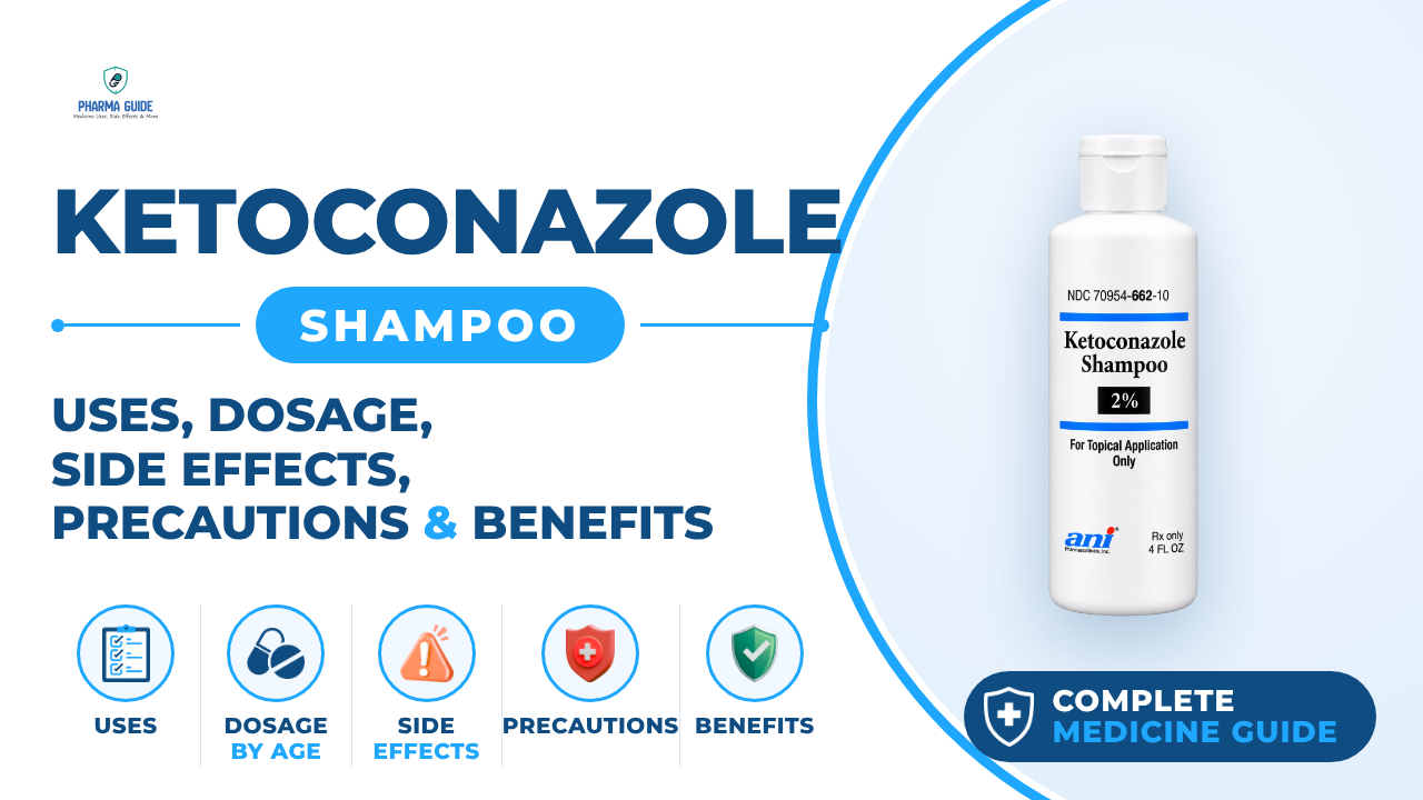 Ketoconazole Shampoo: Uses, Dosage, Side Effects, Precautions and Alternates