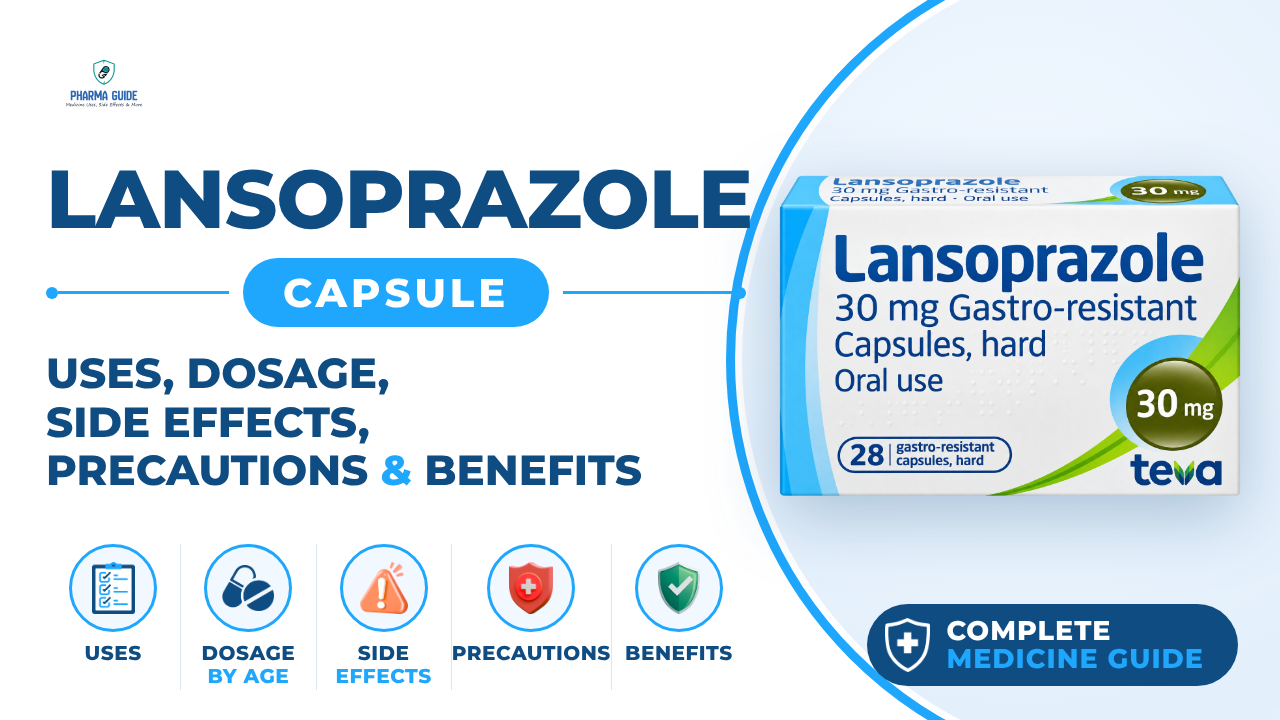 Lansoprazole Capsule: Uses, Dosage, Side Effects, Precautions and Alternates