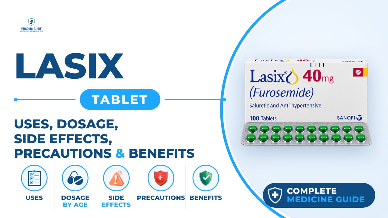 Lasix Tablet: Uses, Dosage, Side Effects, Precautions and Alternates