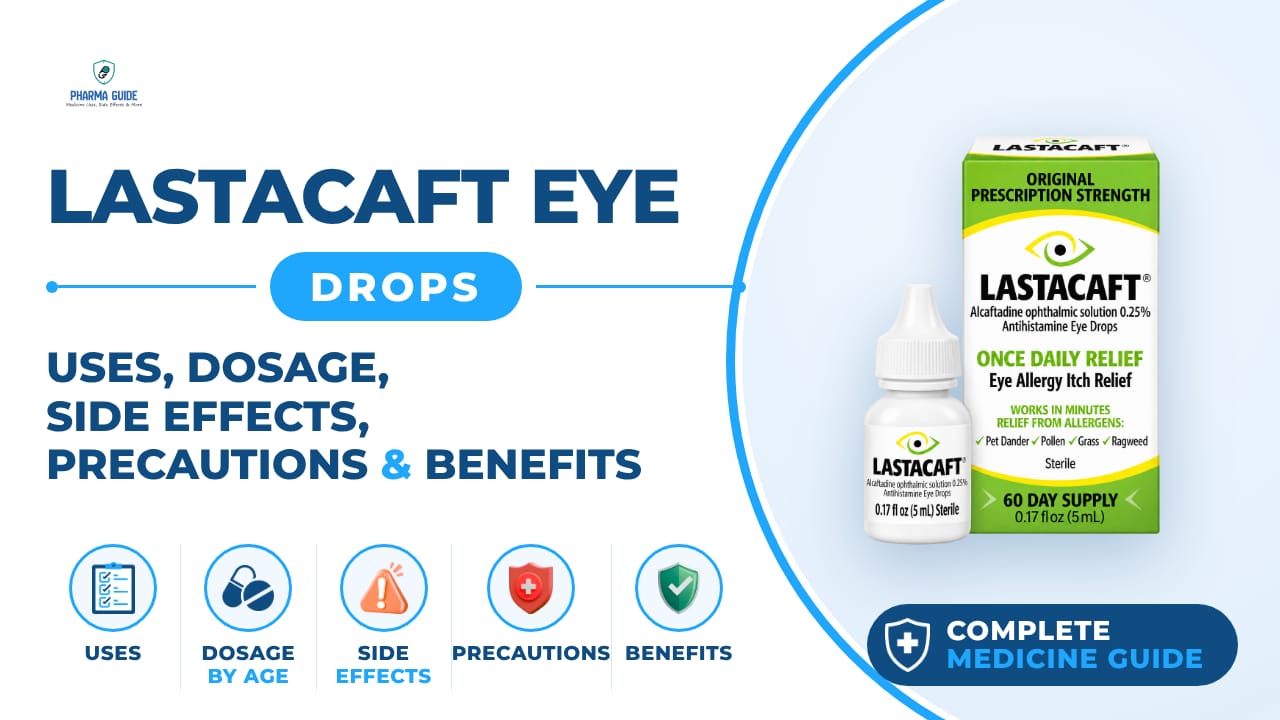 Lastacaft Eye Drops: Uses, Dosage, Side Effects, Precautions and Alternates