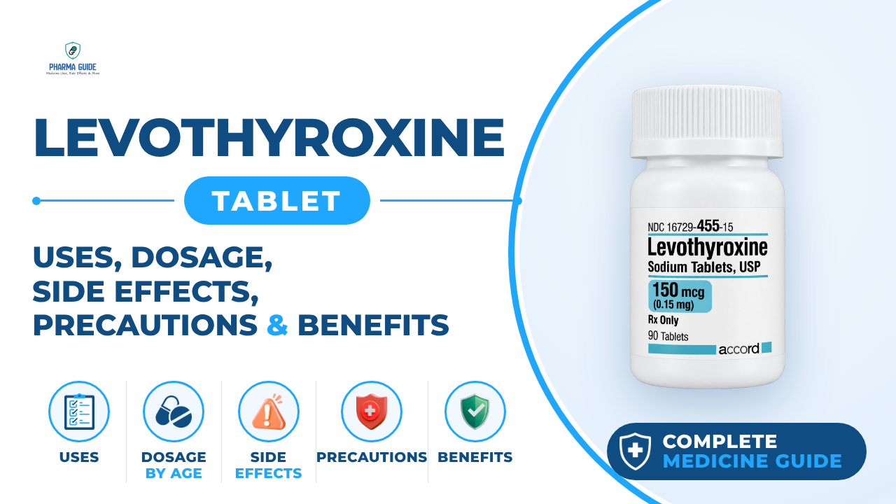 Levothyroxine Tablet: Uses, Dosage, Side Effects, Precautions and Alternates