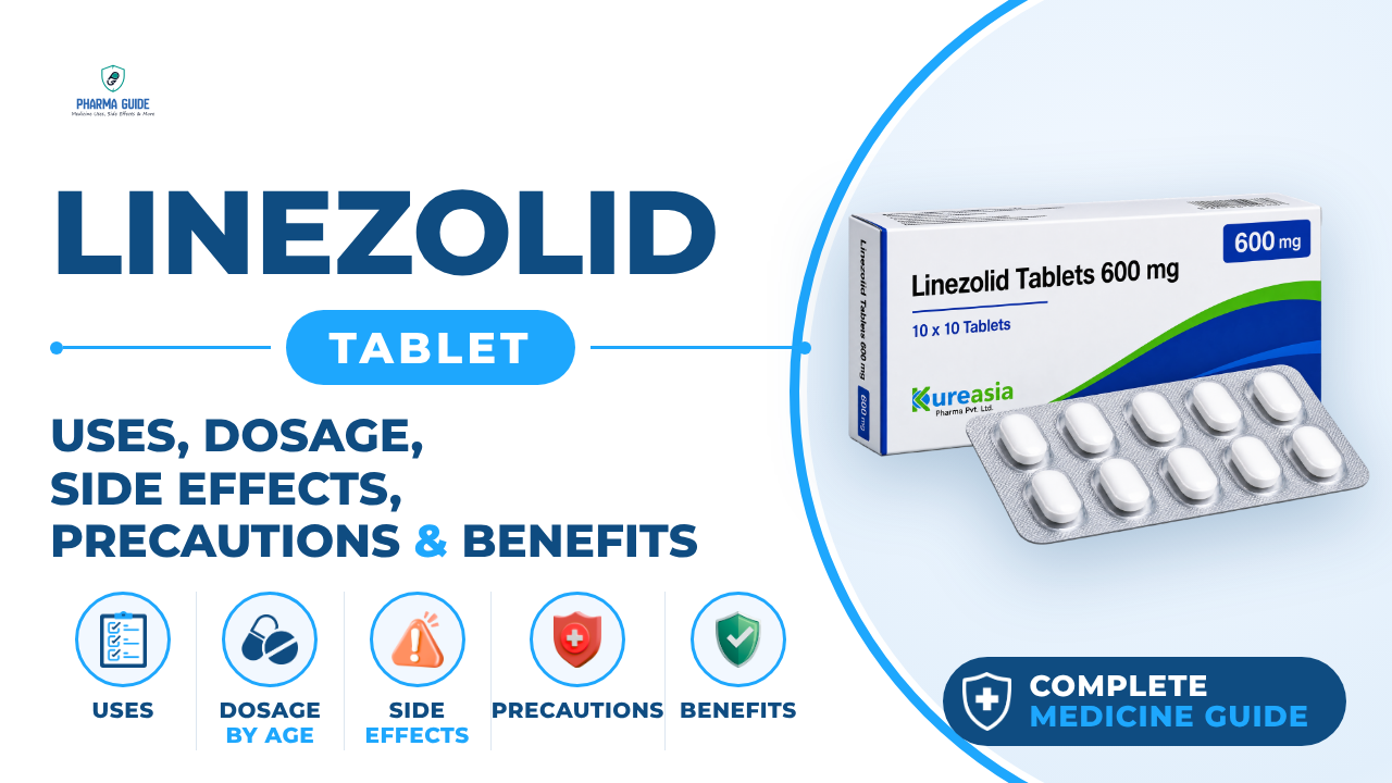 Linezolid Tablet: Uses, Dosage, Side Effects, Precautions and Alternates