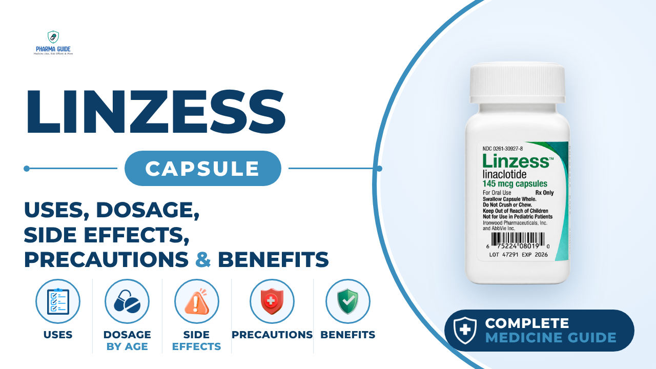 Linzess Capsule: Uses, Dosage, Side Effects, Precautions and Alternates