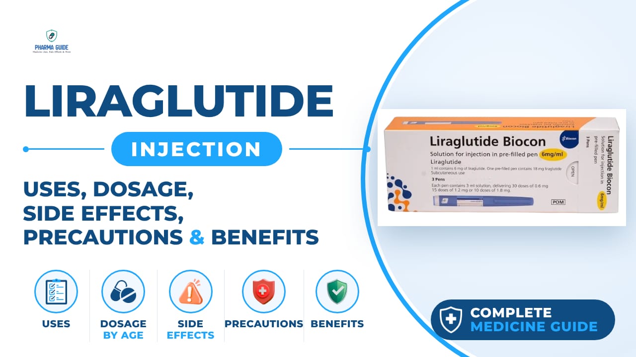 Liraglutide Injection: Uses, Dosage, Side Effects, Precautions and Alternates