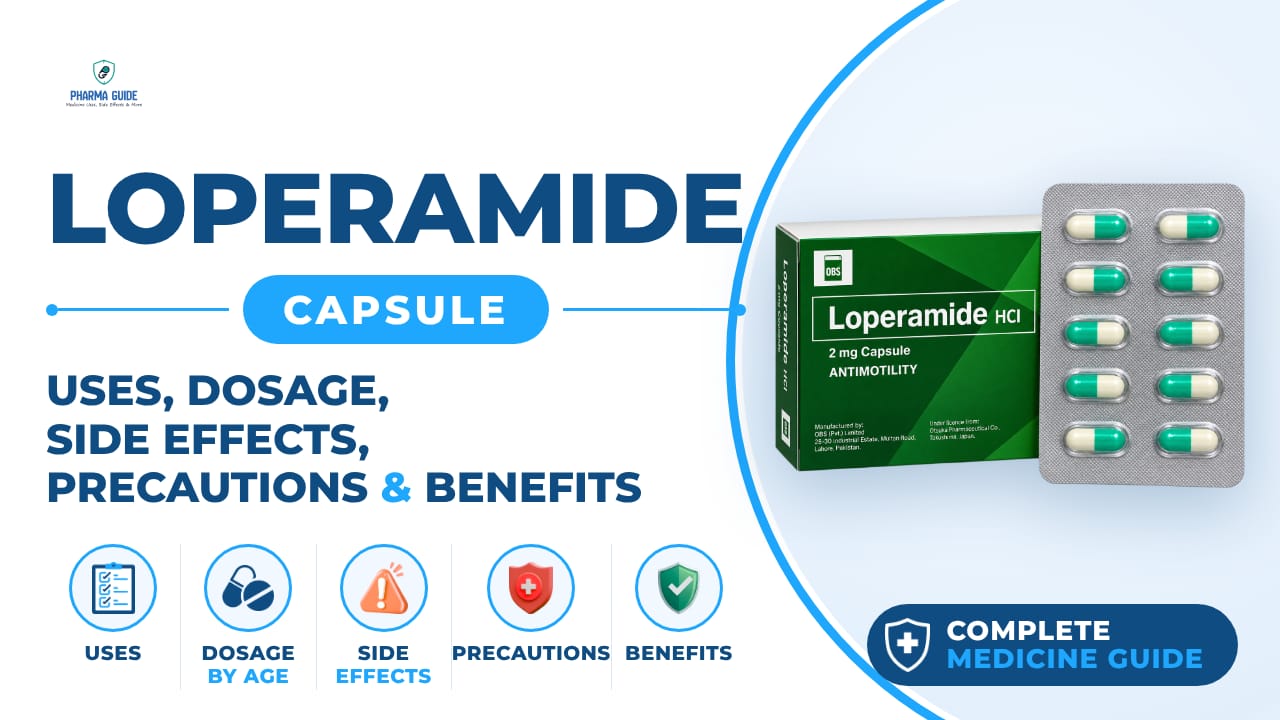 Loperamide Capsule: Uses, Dosage, Side Effects, Precautions and Alternates
