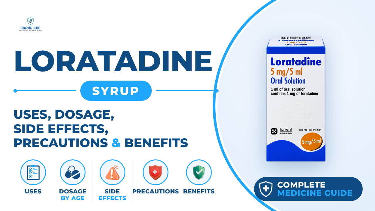 Loratadine Syrup: Uses, Dosage, Side Effects, Precautions and Alternates