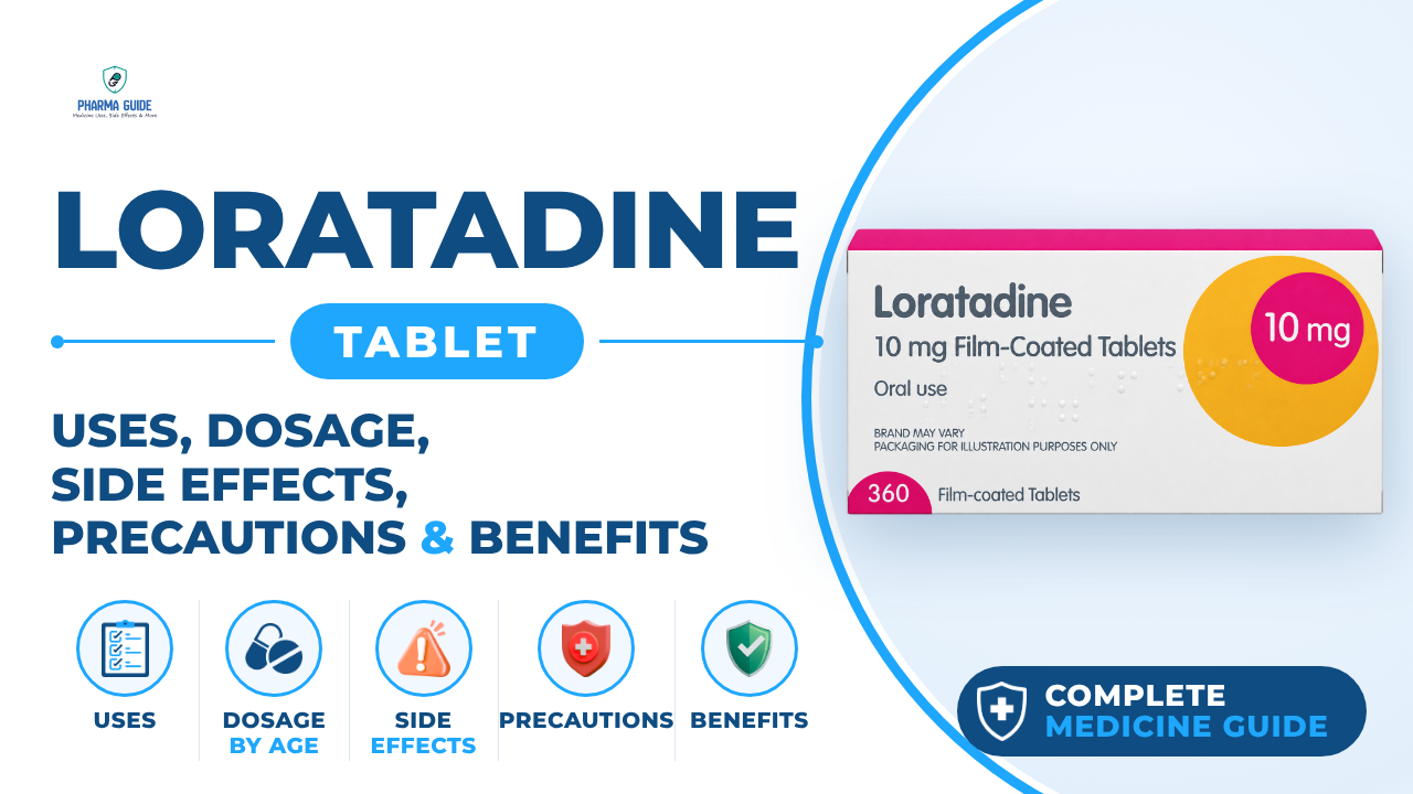 Loratadine Tablet: Uses, Dosage, Side Effects, Precautions and Alternates