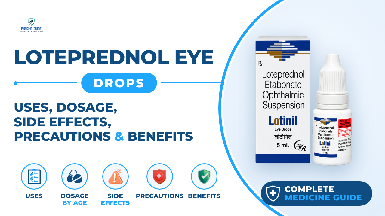 Loteprednol Eye Drops: Uses, Dosage, Side Effects, Precautions and Alternates