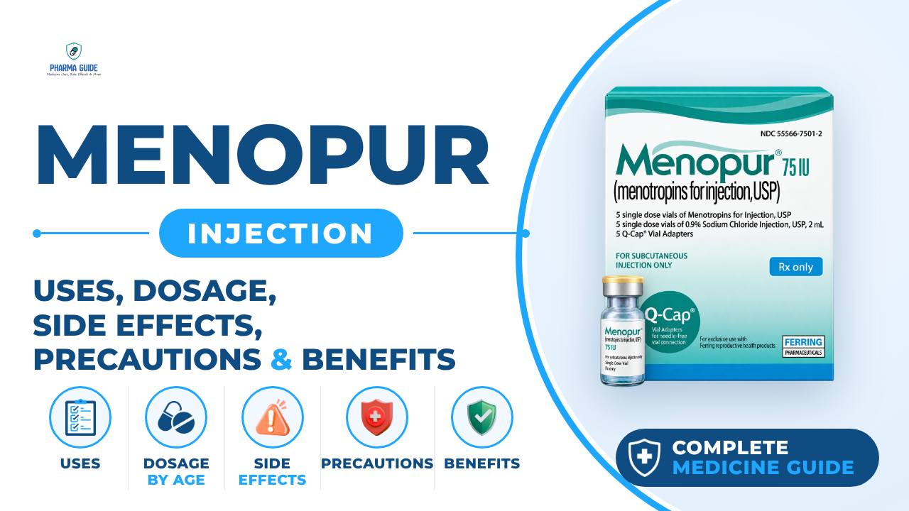 Menopur Injection: Uses, Dosage, Side Effects, Precautions and Alternates