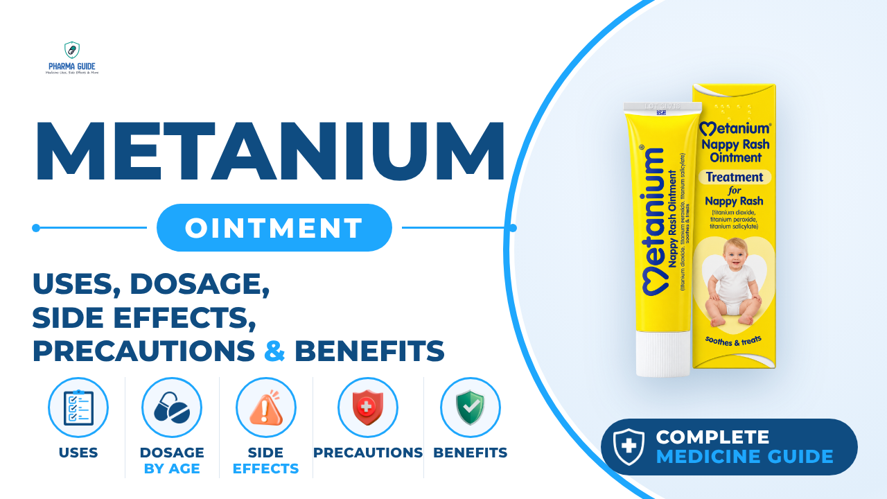 Metanium Ointment: Uses, Dosage, Side Effects, Precautions and Alternates