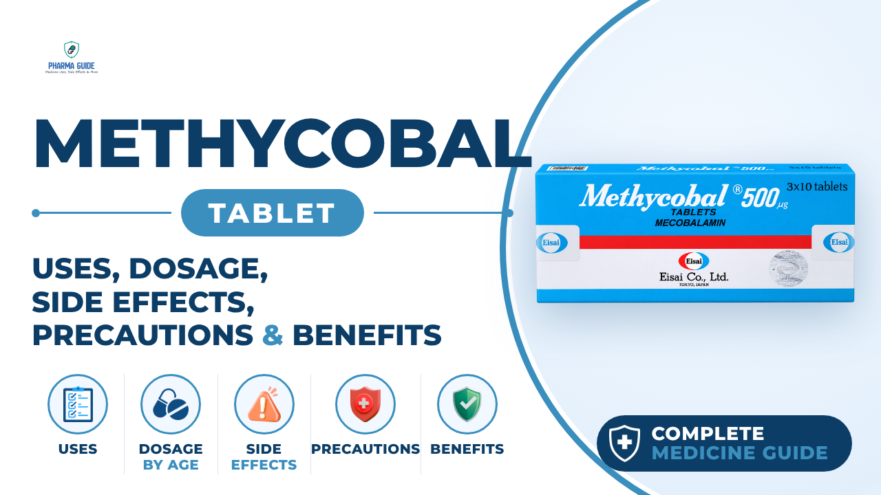 Methycobal Tablet: Uses, Dosage, Side Effects, Precautions and Alternates
