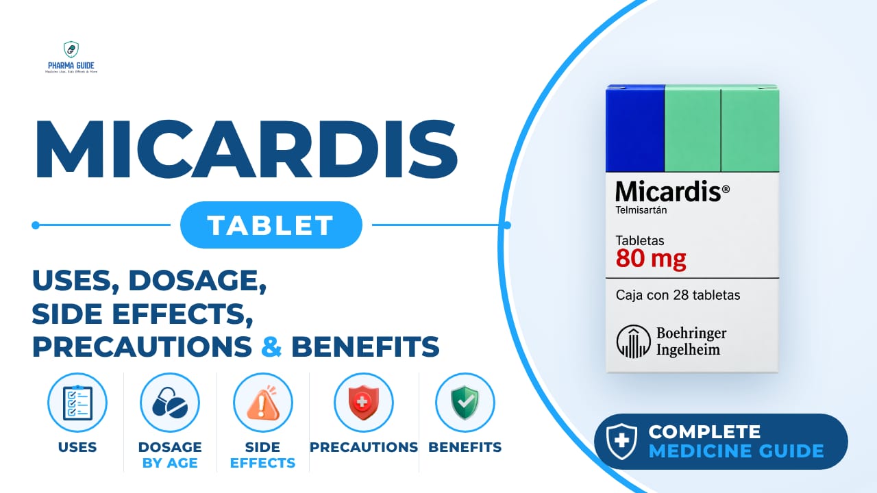 Micardis Tablet: Uses, Dosage, Side Effects, Precautions and Alternates