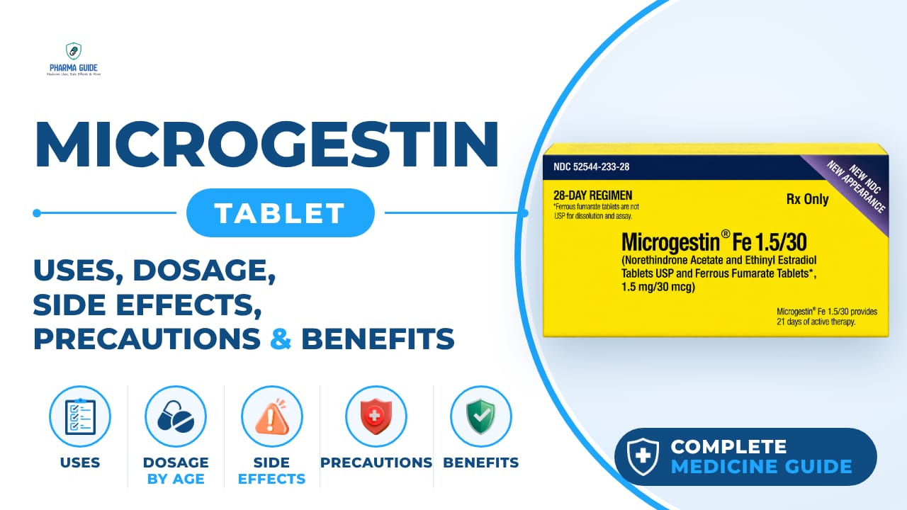 Microgestin Tablet: Uses, Dosage, Side Effects, Precautions and Alternates