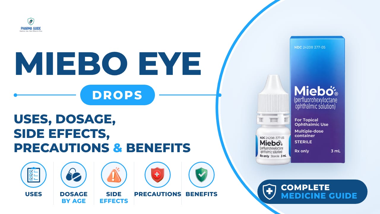 Miebo Eye Drops: Uses, Dosage, Side Effects, Precautions and Alternates