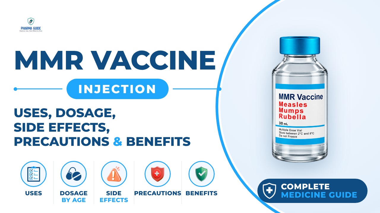MMR Vaccine Injection: Uses, Dosage, Side Effects, Precautions and Alternates