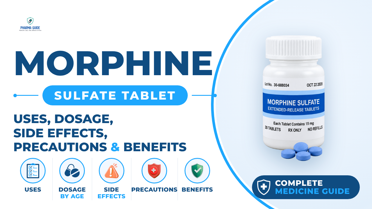 Morphine Sulfate Tablet: Uses, Dosage, Side Effects, Precautions and Alternates