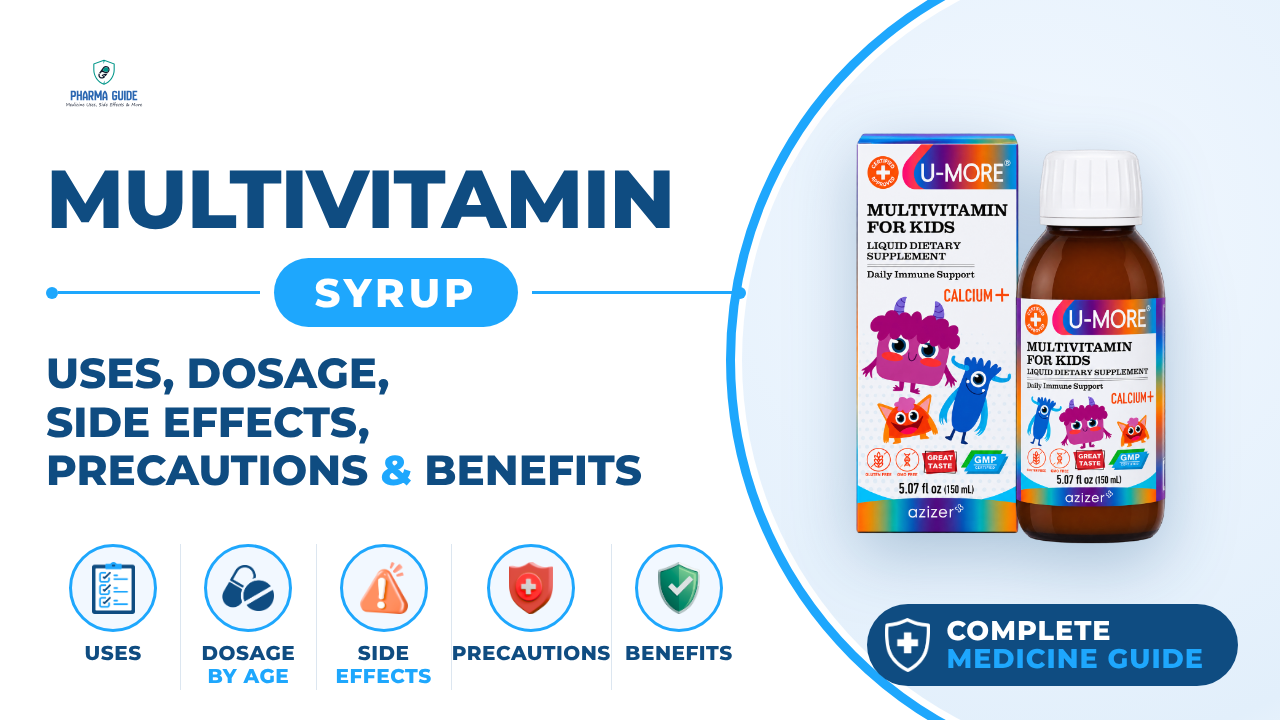 Multivitamin Syrup: Uses, Dosage, Side Effects, Precautions and Alternates
