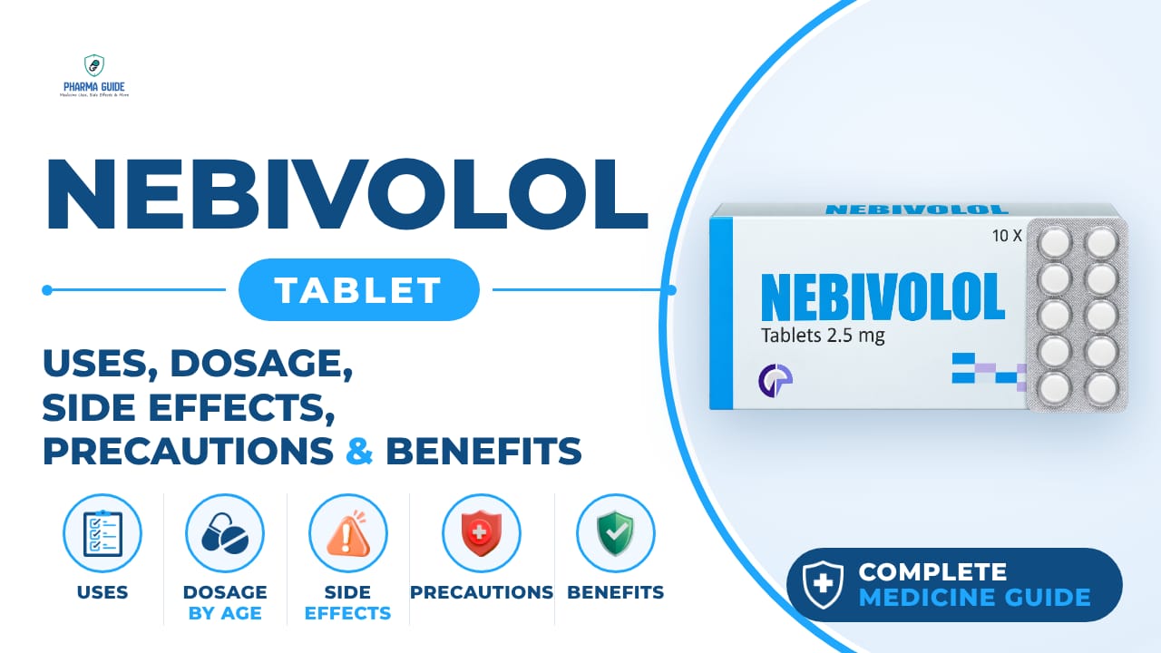 Nebivolol Tablet: Uses, Dosage, Side Effects, Precautions and Alternates