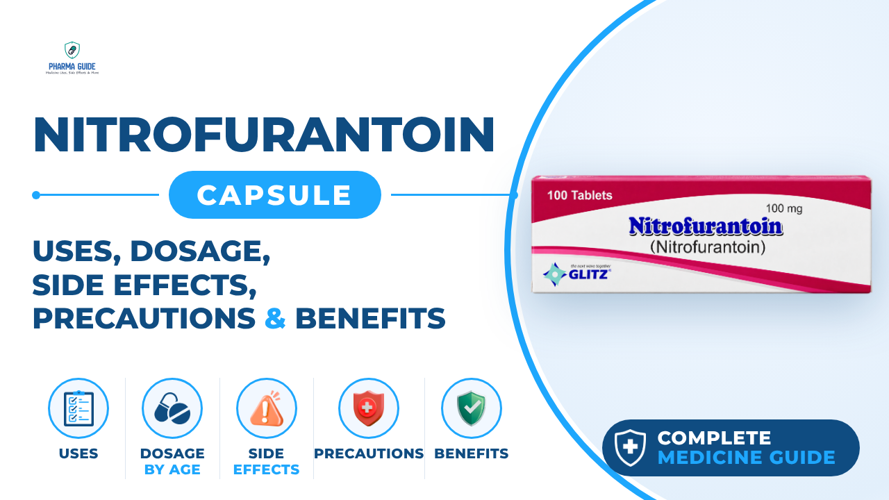 Nitrofurantoin Capsule: Uses, Dosage, Side Effects, Precautions and Alternates
