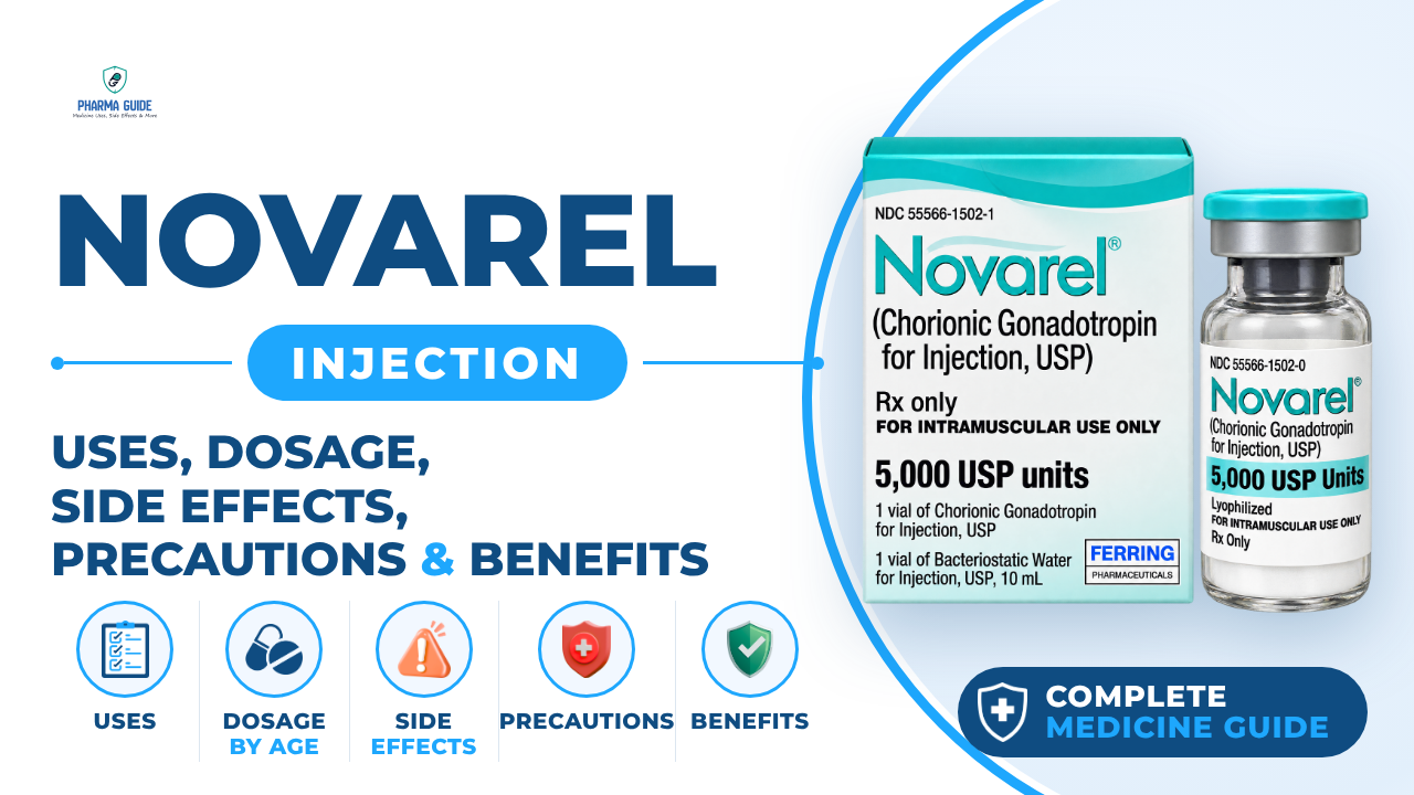 Novarel Injection: Uses, Dosage, Side Effects, Precautions and Alternates