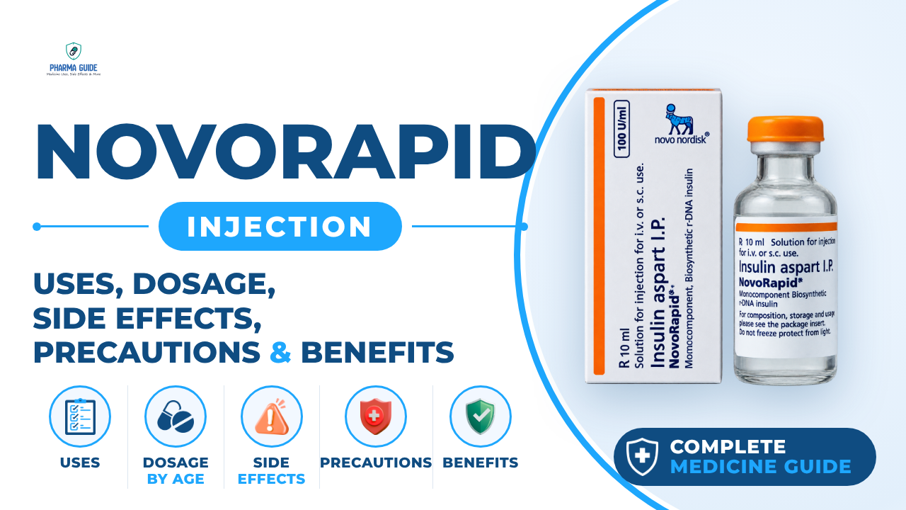NovoRapid Injection: Uses, Dosage, Side Effects, Precautions and Alternates