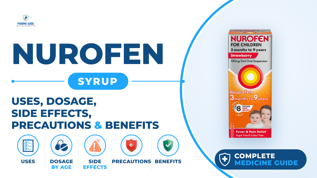 Nurofen Syrup: Uses, Dosage, Side Effects, Precautions and Alternates