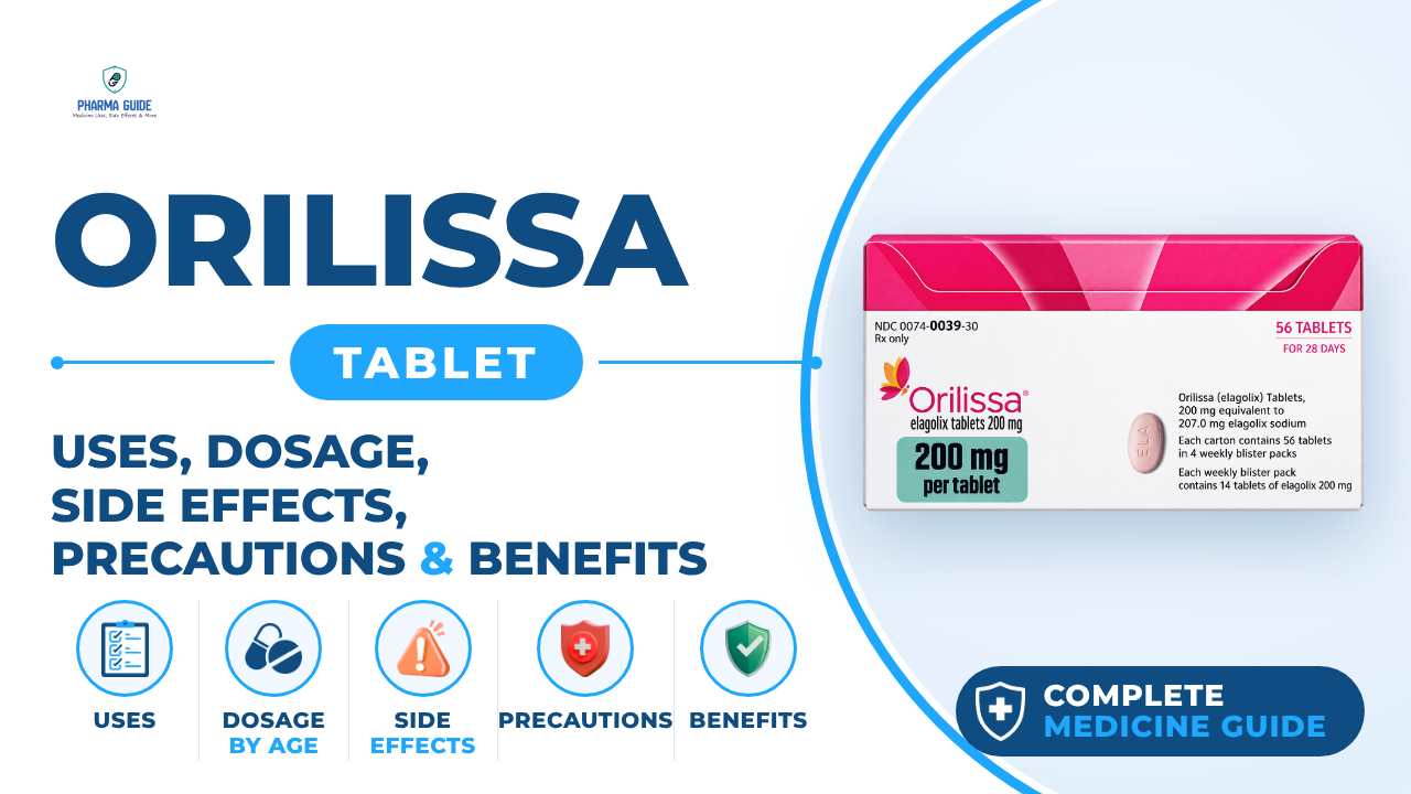 Orilissa Tablet: Uses, Dosage, Side Effects, Precautions and Alternates