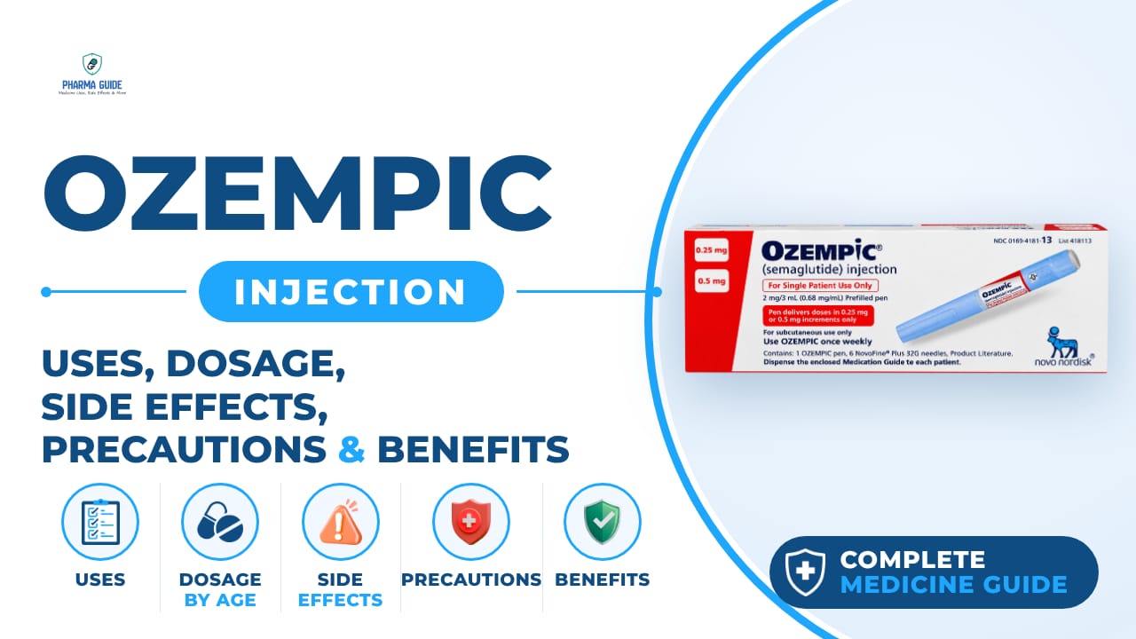 Ozempic Injection: Uses, Dosage, Side Effects, Precautions and Alternates