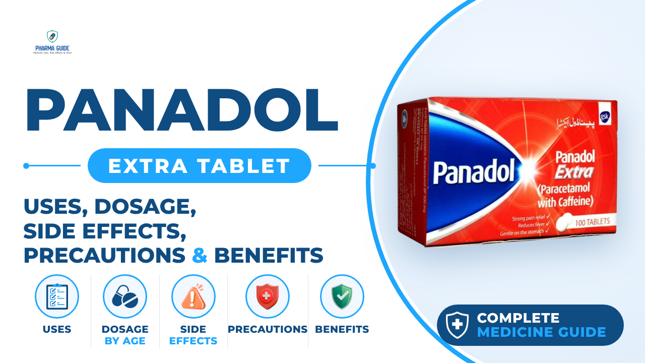 Panadol Extra Tablet: Uses, Dosage, Side Effects, Precautions and Alternates
