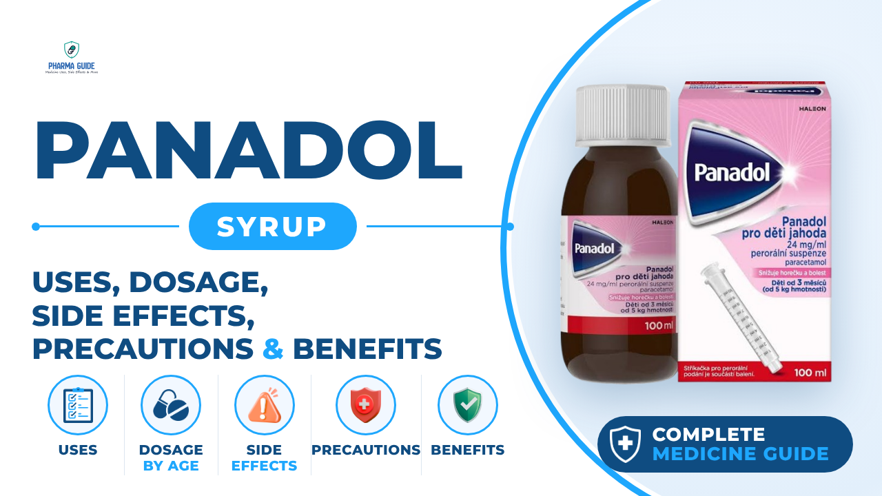 Panadol Syrup: Uses, Dosage, Side Effects, Precautions and Alternates