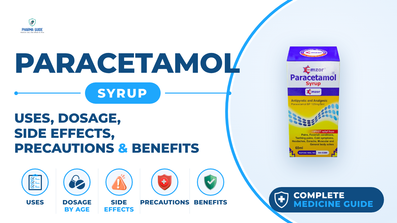 Paracetamol Syrup: Uses, Dosage, Side Effects, Precautions and Alternates