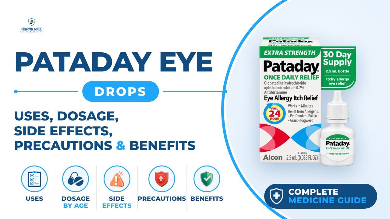 Pataday Eye Drops: Uses, Dosage, Side Effects, Precautions and Alternates