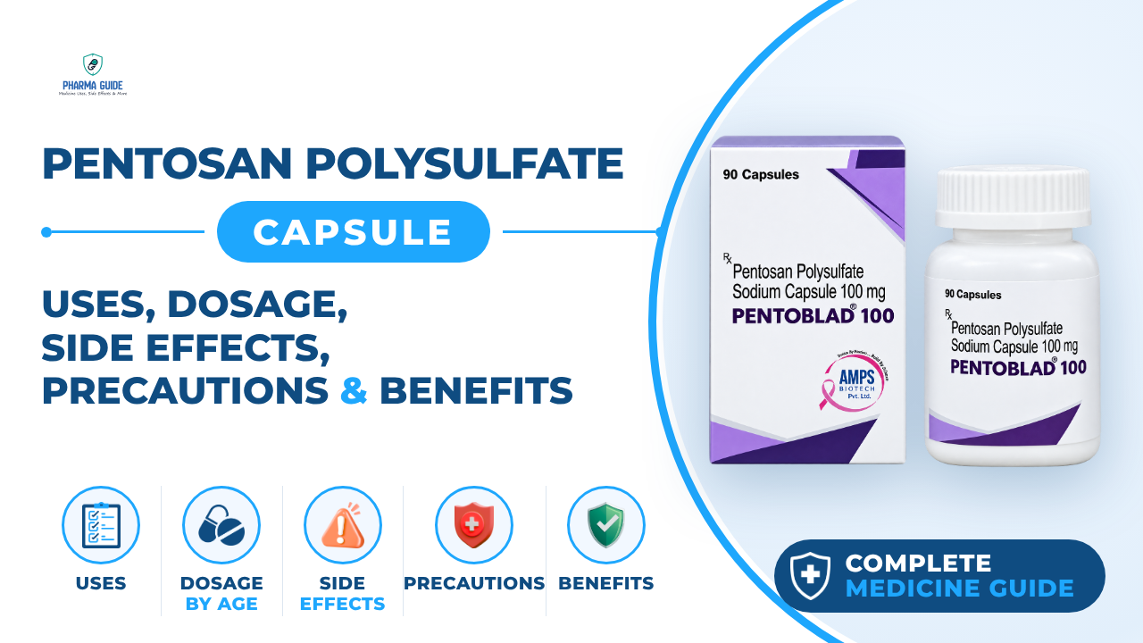 Pentosan Polysulfate Capsule: Uses, Dosage, Side Effects, Precautions and Alternates