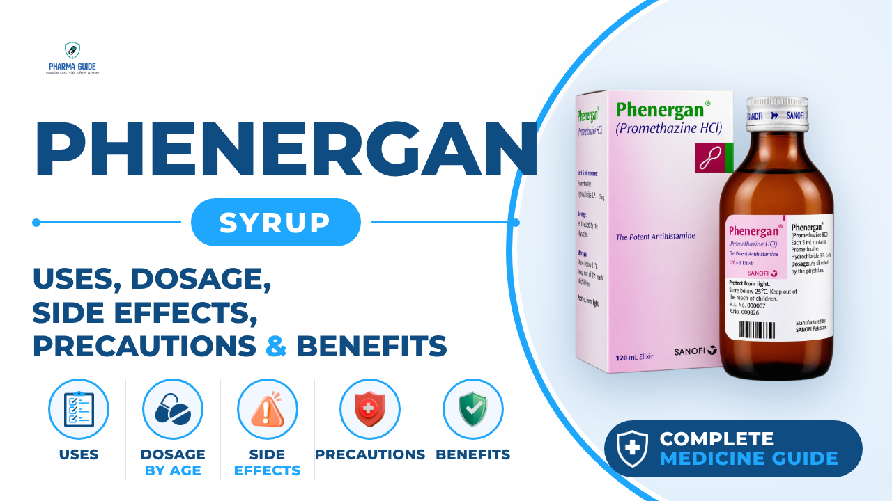 Phenergan Syrup: Uses, Dosage, Side Effects, Precautions and Alternates