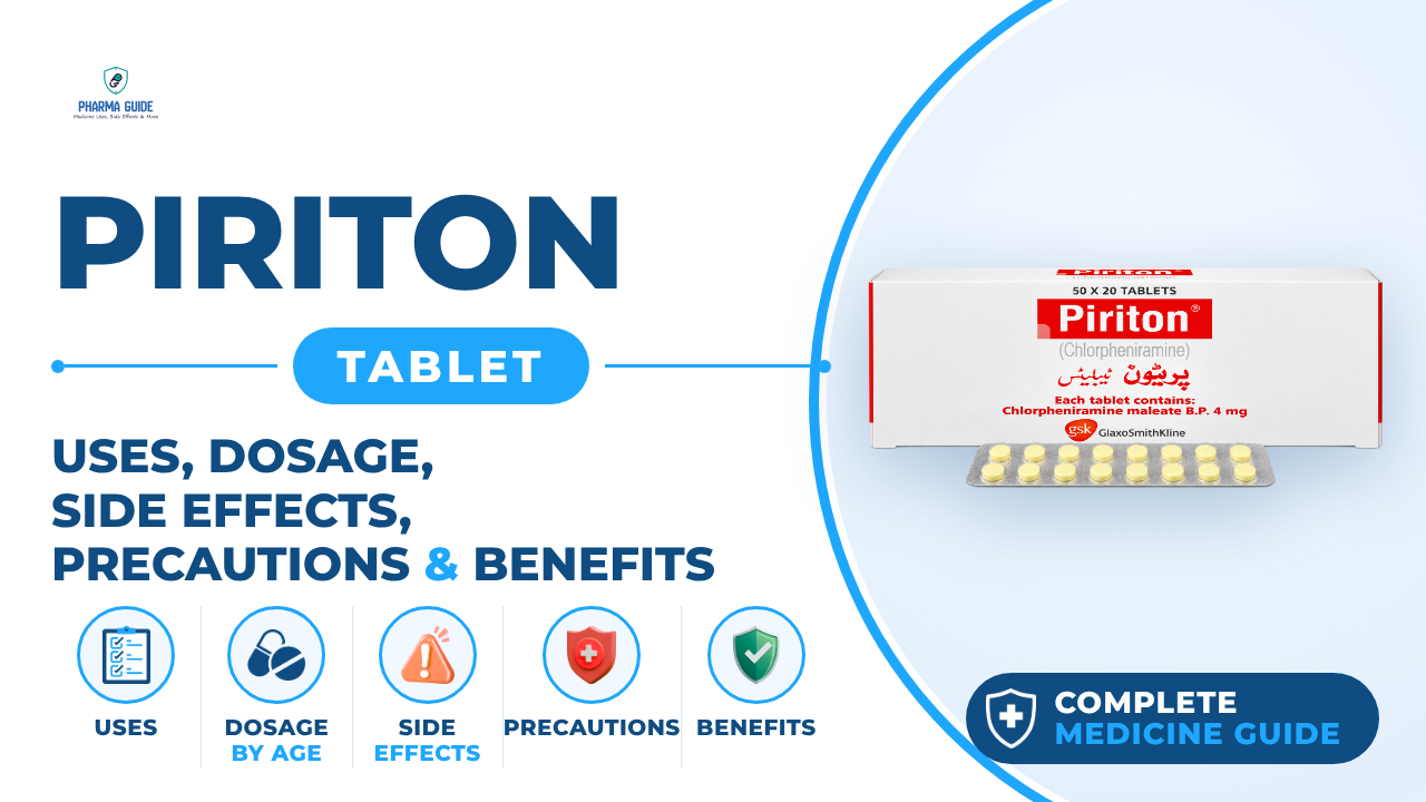 Piriton Tablet: Uses, Dosage, Side Effects, Precautions and Alternates