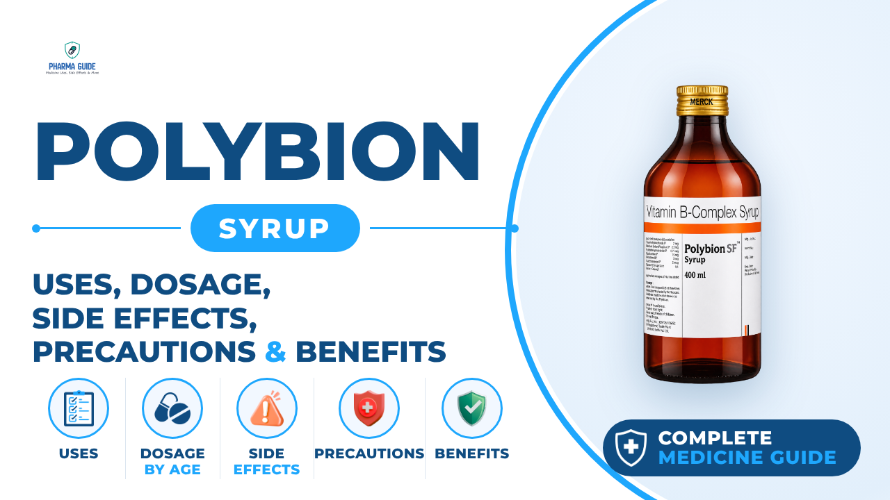 Polybion Syrup: Uses, Dosage, Side Effects, Precautions and Alternates