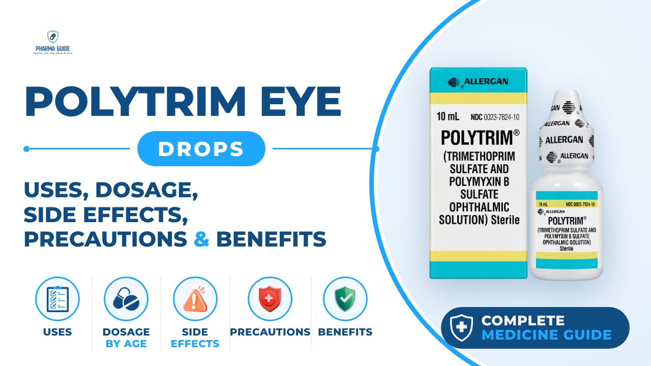 Polytrim Eye Drops: Uses, Dosage, Side Effects, Precautions and Alternates