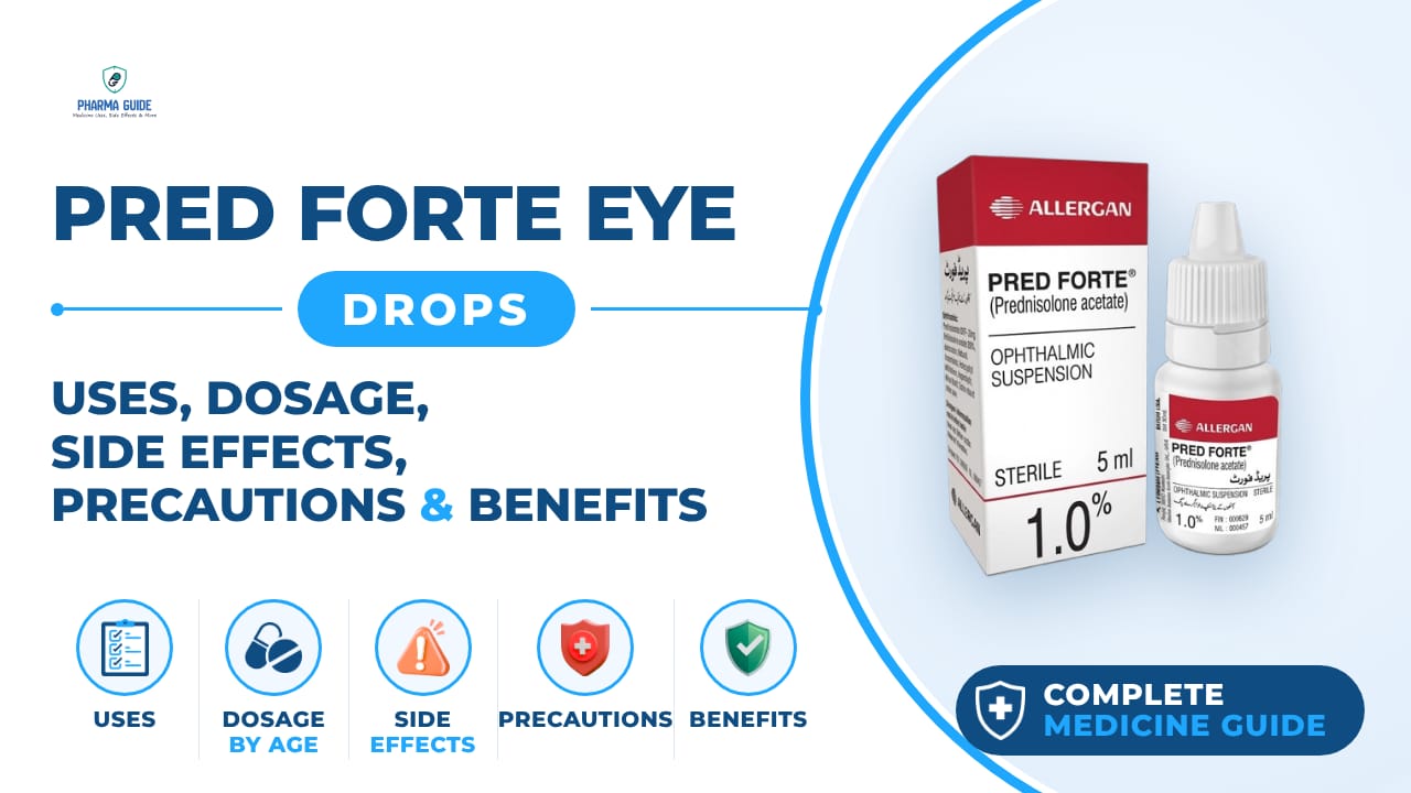Pred Forte Eye Drops: Uses, Dosage, Side Effects, Precautions and Alternates