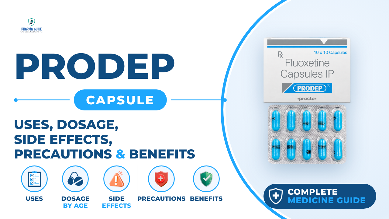 Prodep Capsule: Uses, Dosage, Side Effects, Precautions and Alternates