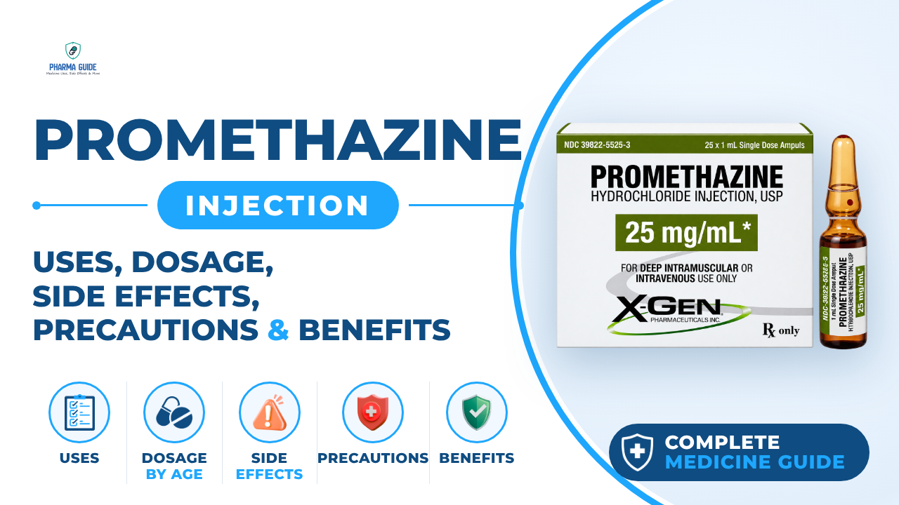 Promethazine Injection: Uses, Dosage, Side Effects, Precautions and Alternates