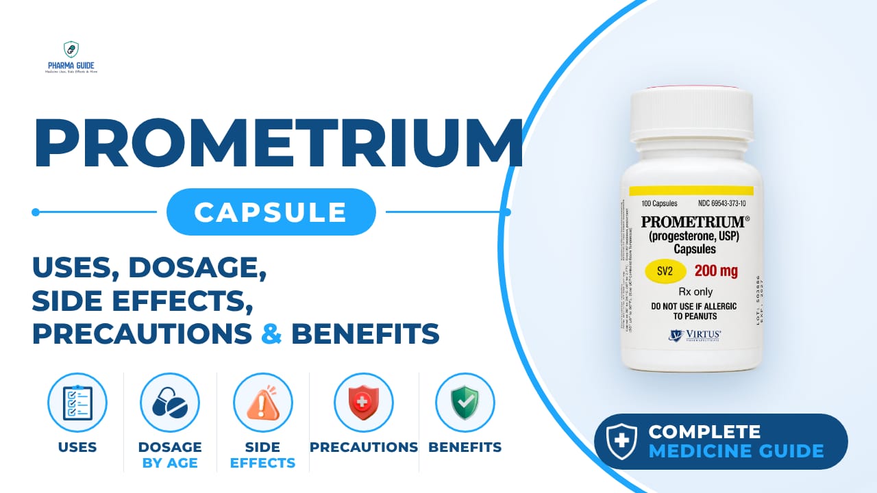 Prometrium Capsule: Uses, Dosage, Side Effects, Precautions and Alternates
