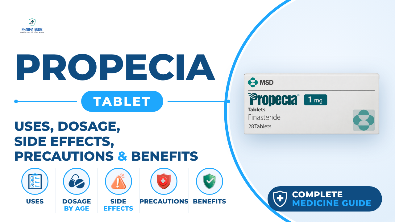 Propecia Tablet: Uses, Dosage, Side Effects, Precautions and Alternates