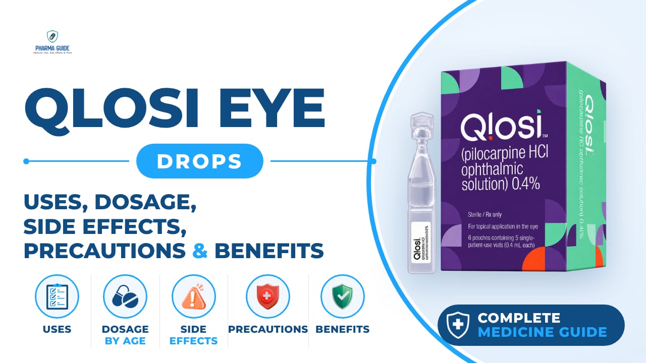 Qlosi Eye Drops: Uses, Dosage, Side Effects, Precautions and Alternates