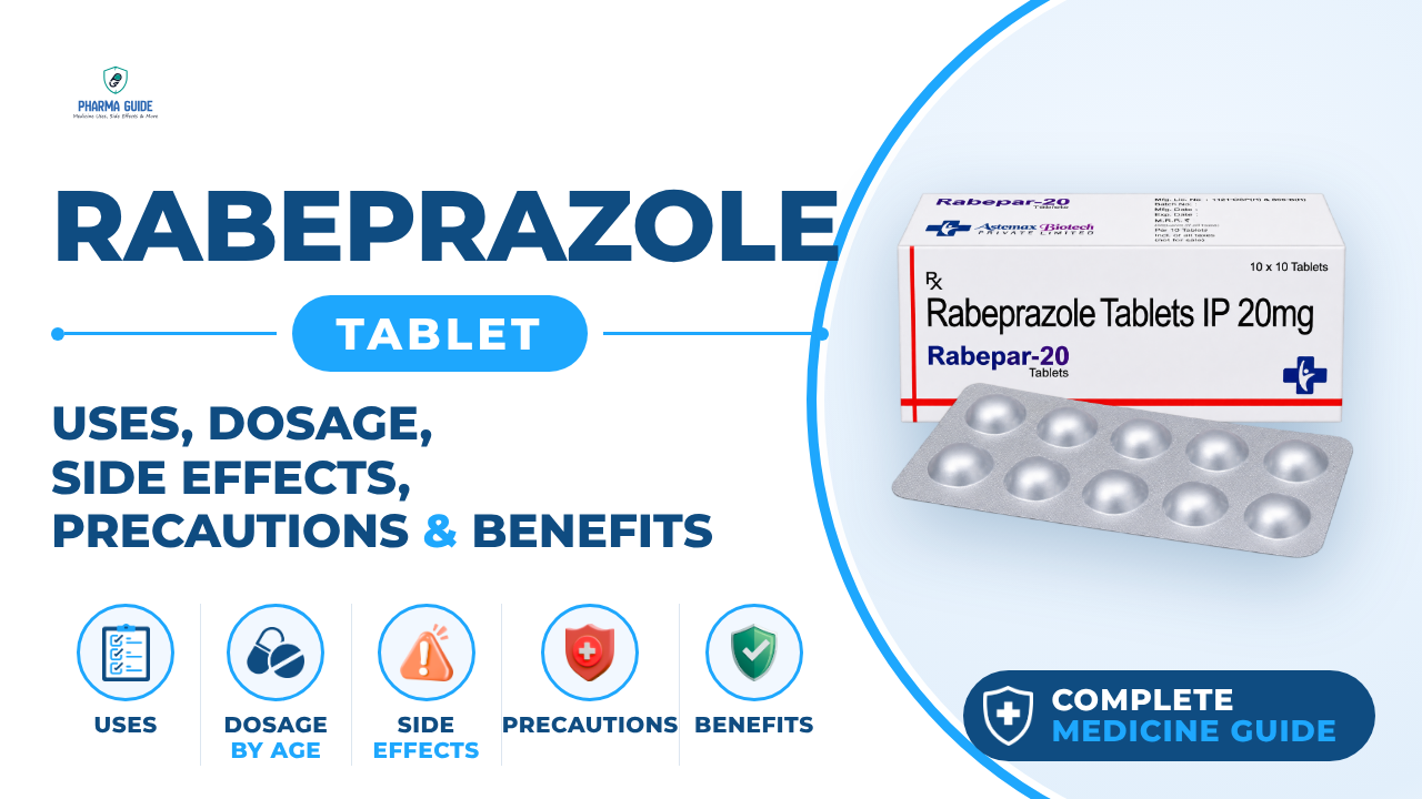 Rabeprazole Tablet: Uses, Dosage, Side Effects, Precautions and Alternates