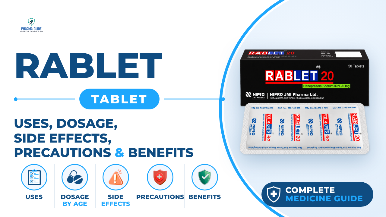 Rablet Tablet: Uses, Dosage, Side Effects, Precautions and Alternates