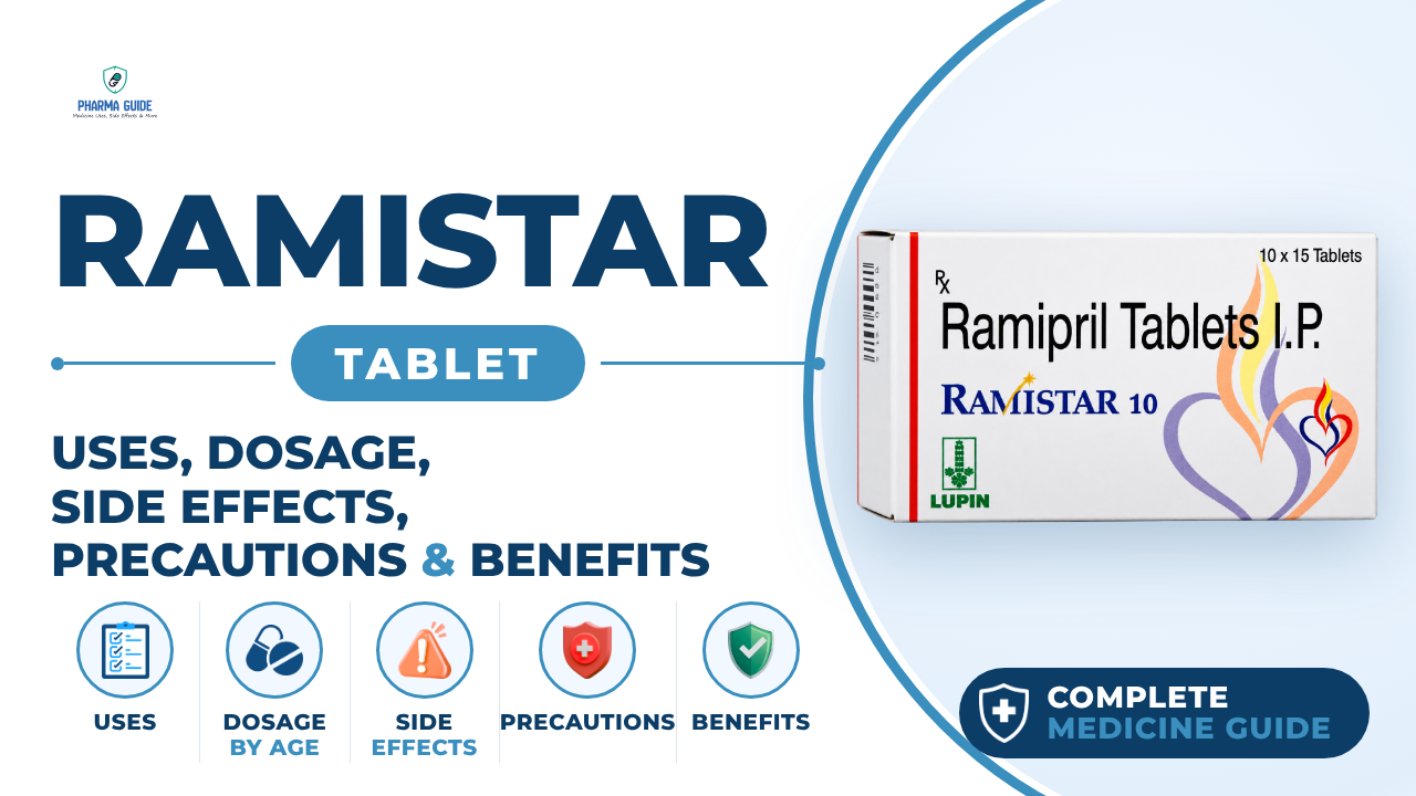 Ramistar Tablet: Uses, Dosage, Side Effects, Precautions and Alternates