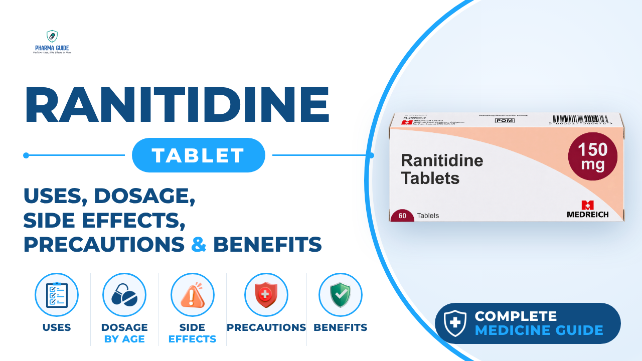 Ranitidine Tablet: Uses, Dosage, Side Effects, Precautions and Alternates