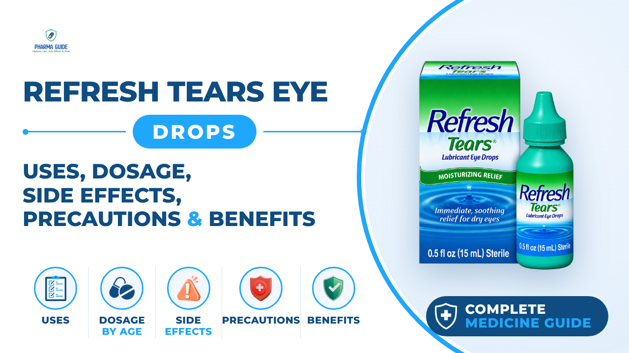 Refresh Tears Eye Drops: Uses, Dosage, Side Effects, Precautions and Alternates
